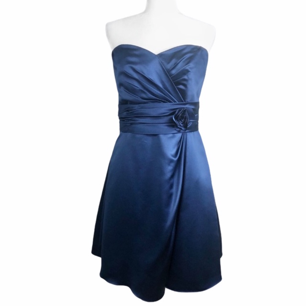 ALLURE BRIDALS Bridesmaid Dress Strapless Satin